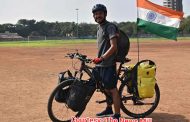 Manipur cyclist Rohan Philem Singh cycle from New Delhi to Tokyo