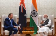 Meeting between Prime Minister Narendra Modi and  Tony Abbott, Australian PM’s Special Trade Envoy for India...