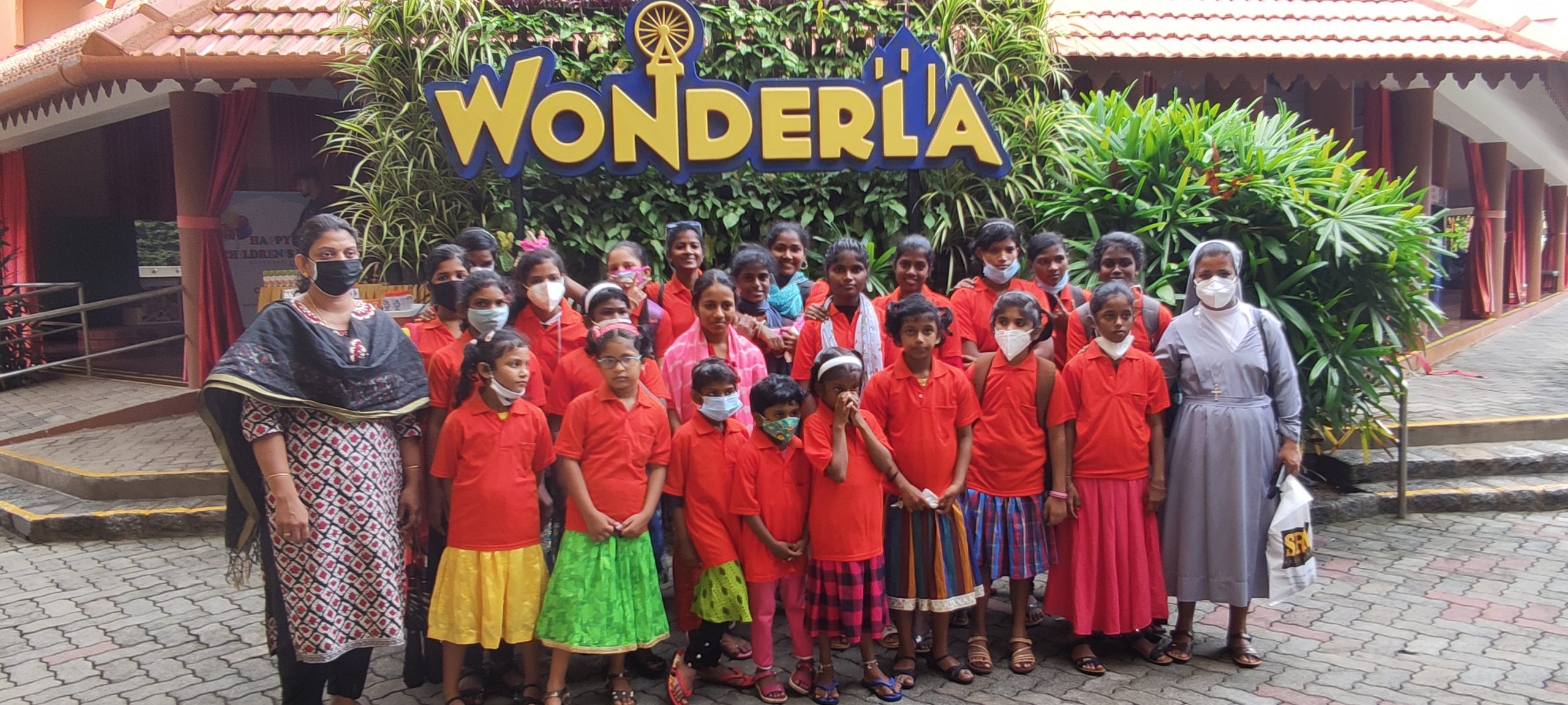 Wonderla celebrated Children’s Day by giving 600 free tickets to underprivileged children ...