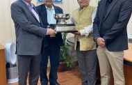 NTPC honoured with the Championship Trophy at AIMA's National Management Games...