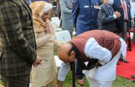 Raksha Mantri Rajnath Singh interacts with Indian war veterans & Mukti Jodhas of Bangladesh as part of Swarnim Vijay Varsh celebrations