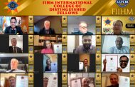 60 Global Hospitality Leaders conferred Fellow of IIHM title by IIHM International College of Distinguished Fellows...