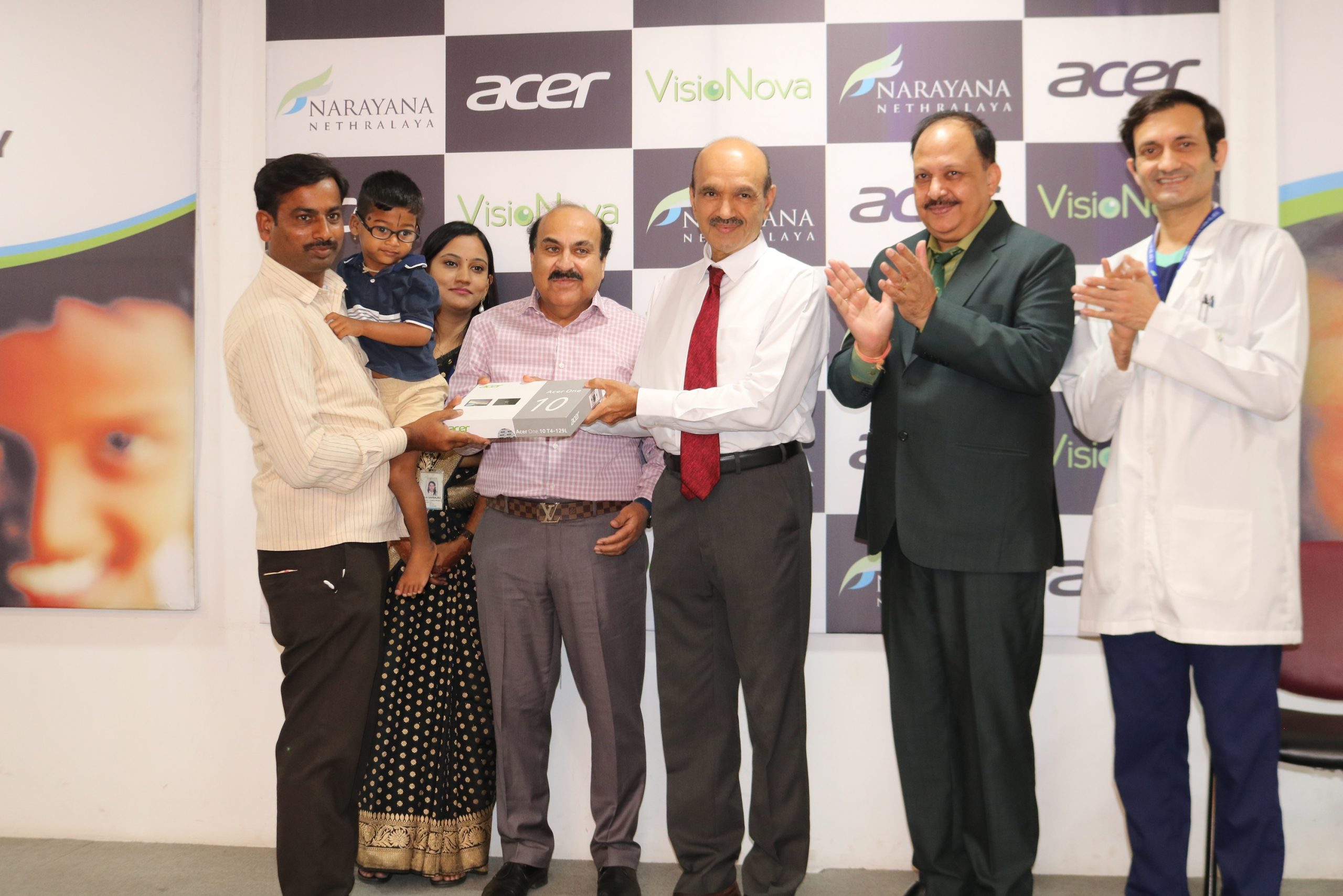 Narayana Nethralaya and Acer India Team up to build India's first PC & tablet-based software therapy for children suffering from Cortical Visual Impairment...